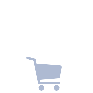 blue shopping cart icon